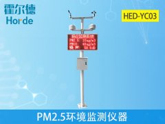 環境中的PM2.5怎么檢測？